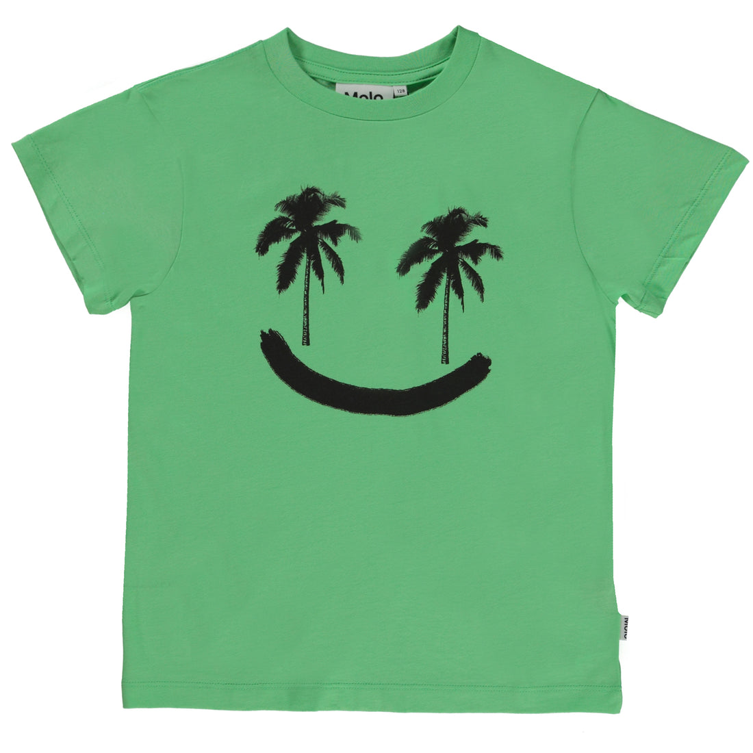 Molo Crisp Green Rame Short Sleeves Tee