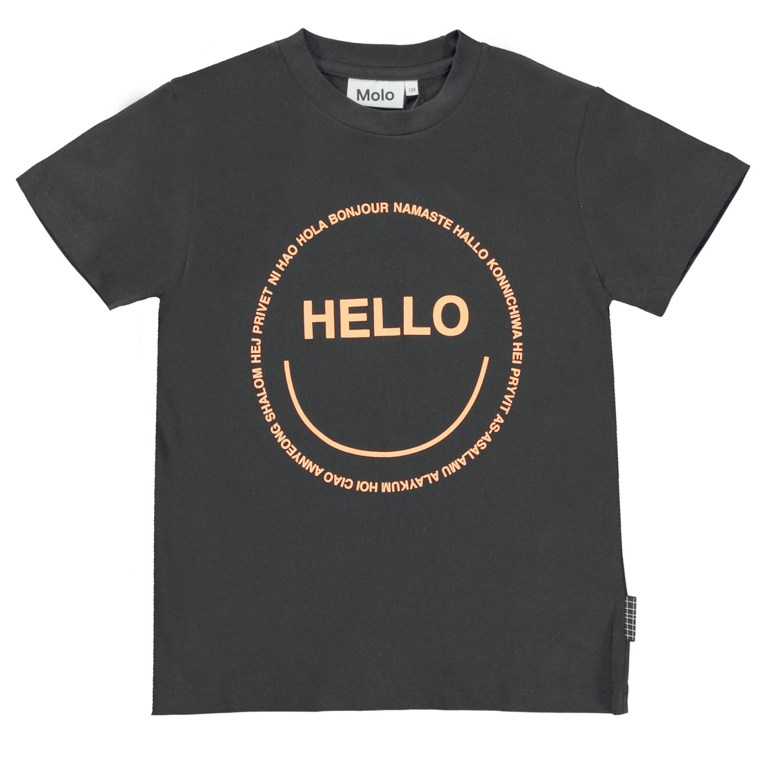 Molo Black Roxo Short Sleeves Tee