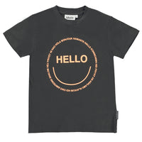 Molo Black Roxo Short Sleeves Tee