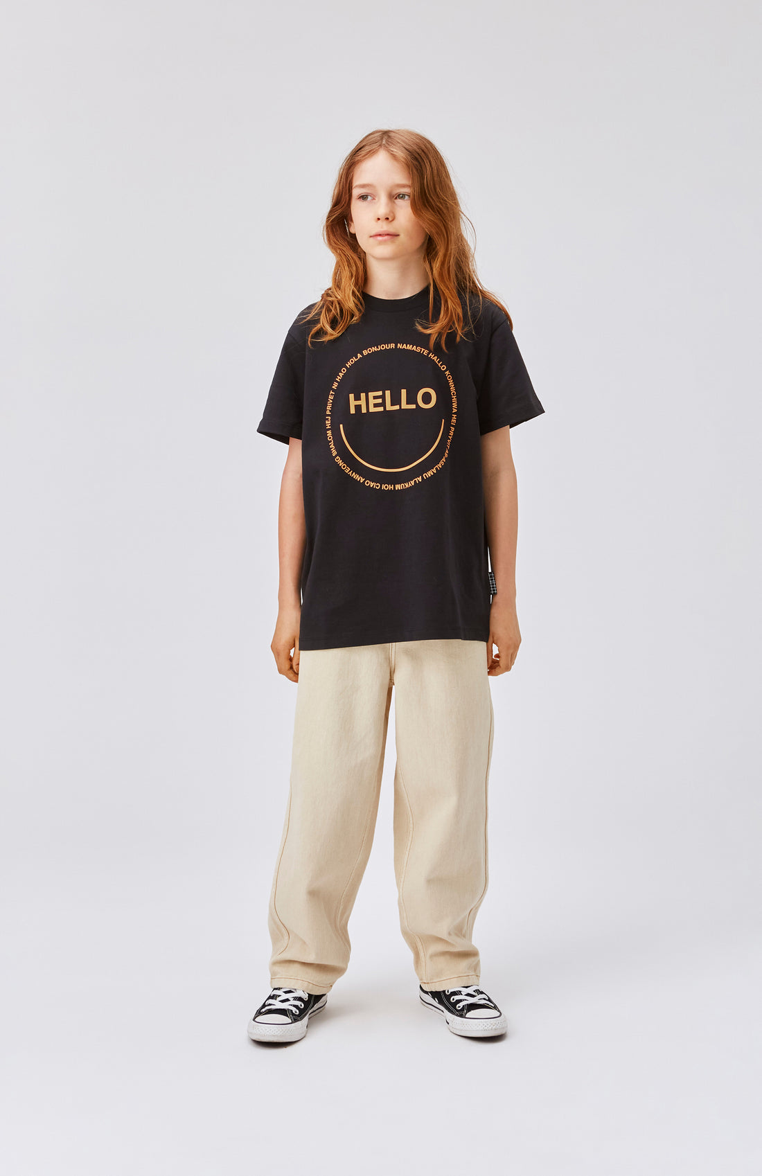 Molo Black Roxo Short Sleeves Tee