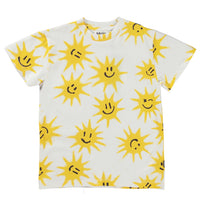 Molo Happy Suns Roxo Short Sleeves Tee