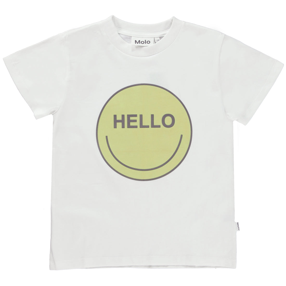 Molo Hello Smile Roxo Short Sleeves Tee