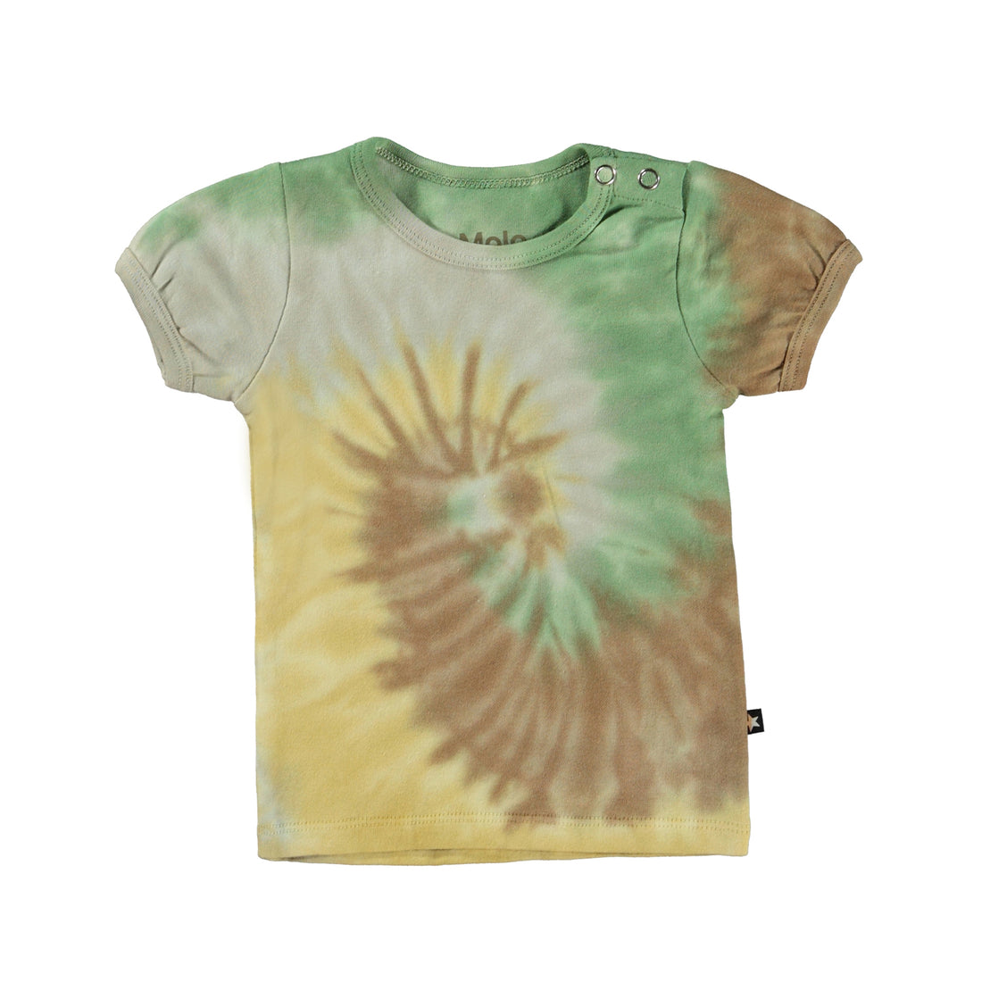 Molo Swirly Tie Dye Easy Short Sleeves Tee
