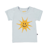 Molo Iced Blue Easy Short Sleeves Tee