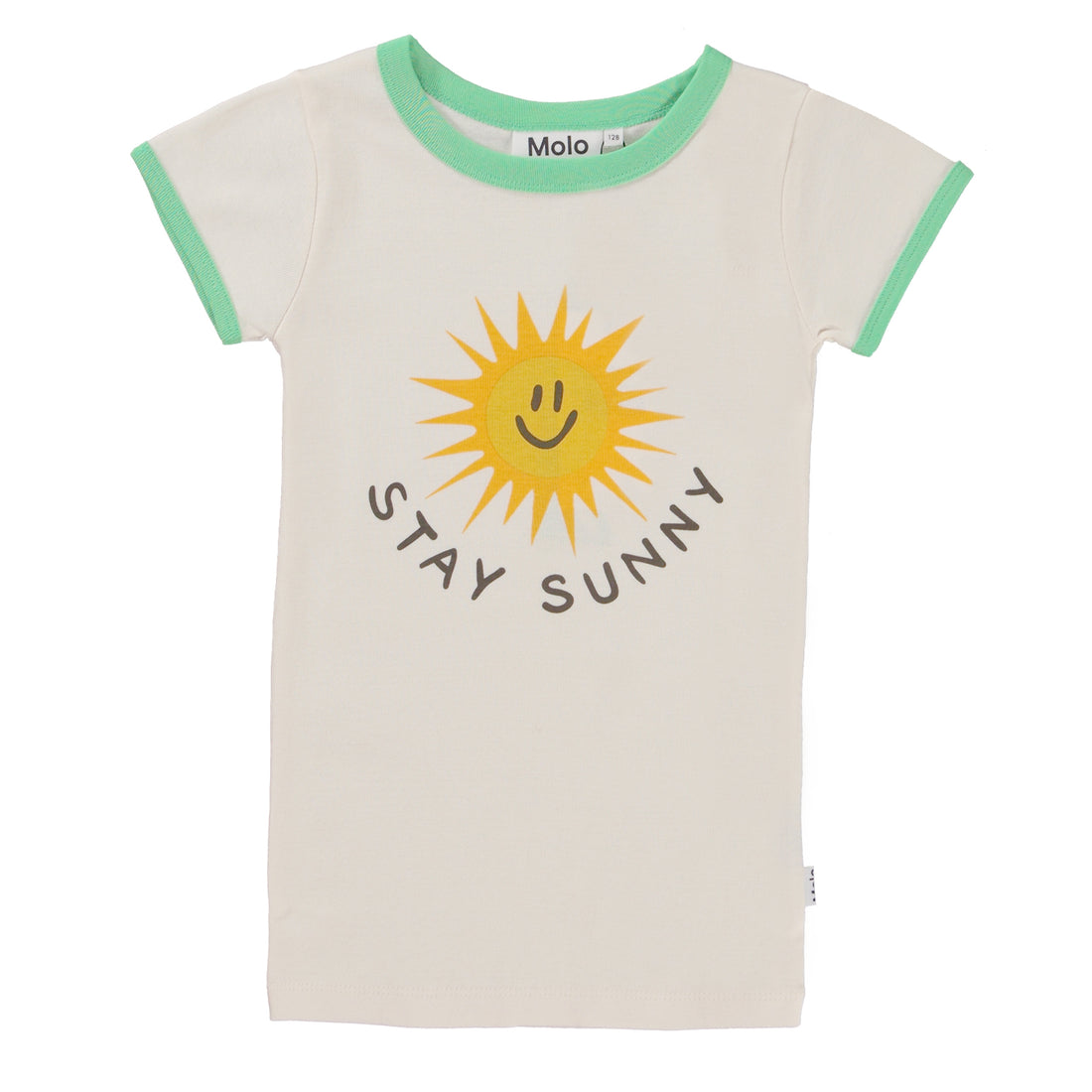 Molo Pearled Ivory Rhiannon Short Sleeves Tee