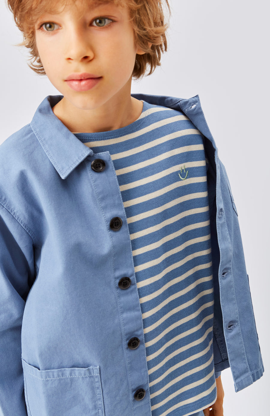Molo Atlas Stripe Rilder Long Sleeves Tee