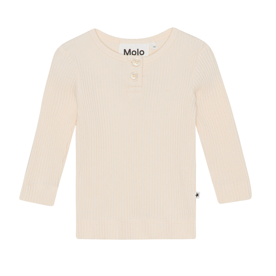 Molo Pearled Ivory Earth Long Sleeves Tee