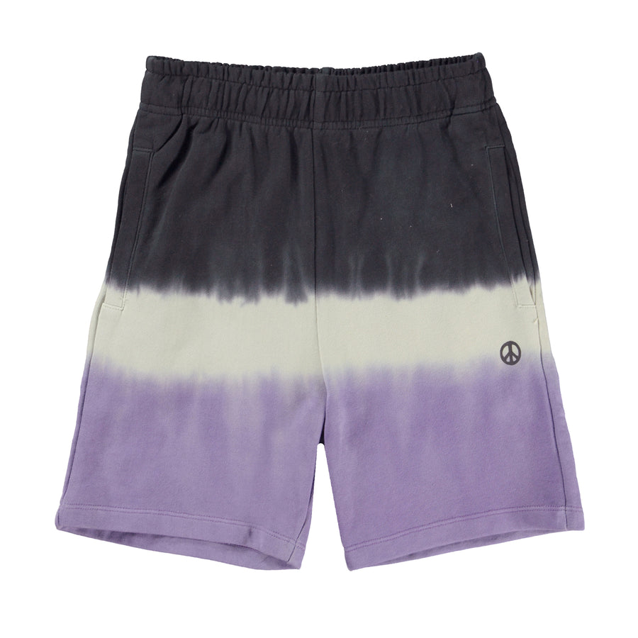 Molo Purple Stripe Dye Adian Soft Shorts
