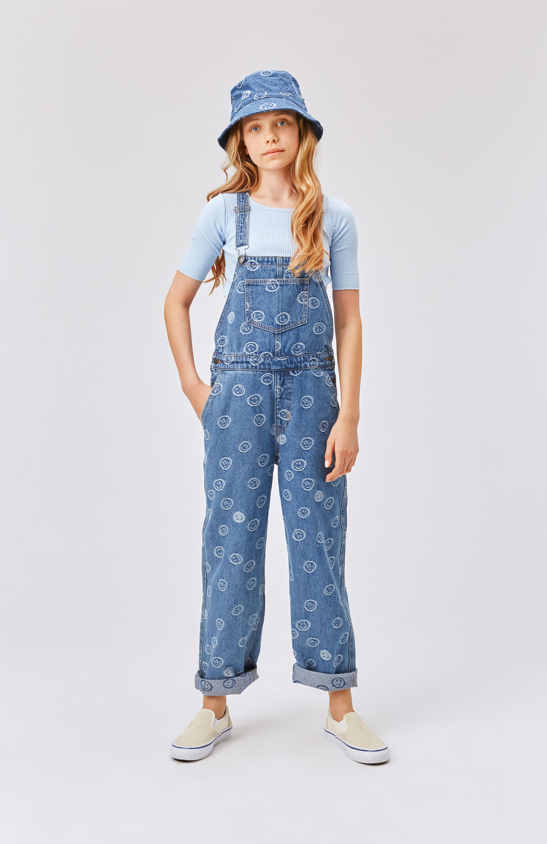 Molo Blue Happiness Aer Overalls