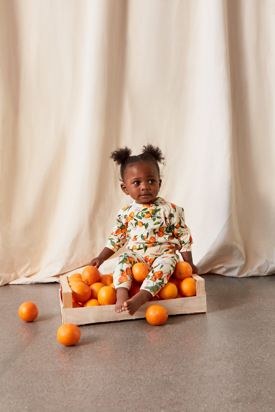 Molo Mini Mandarins Disc Sweatshirt