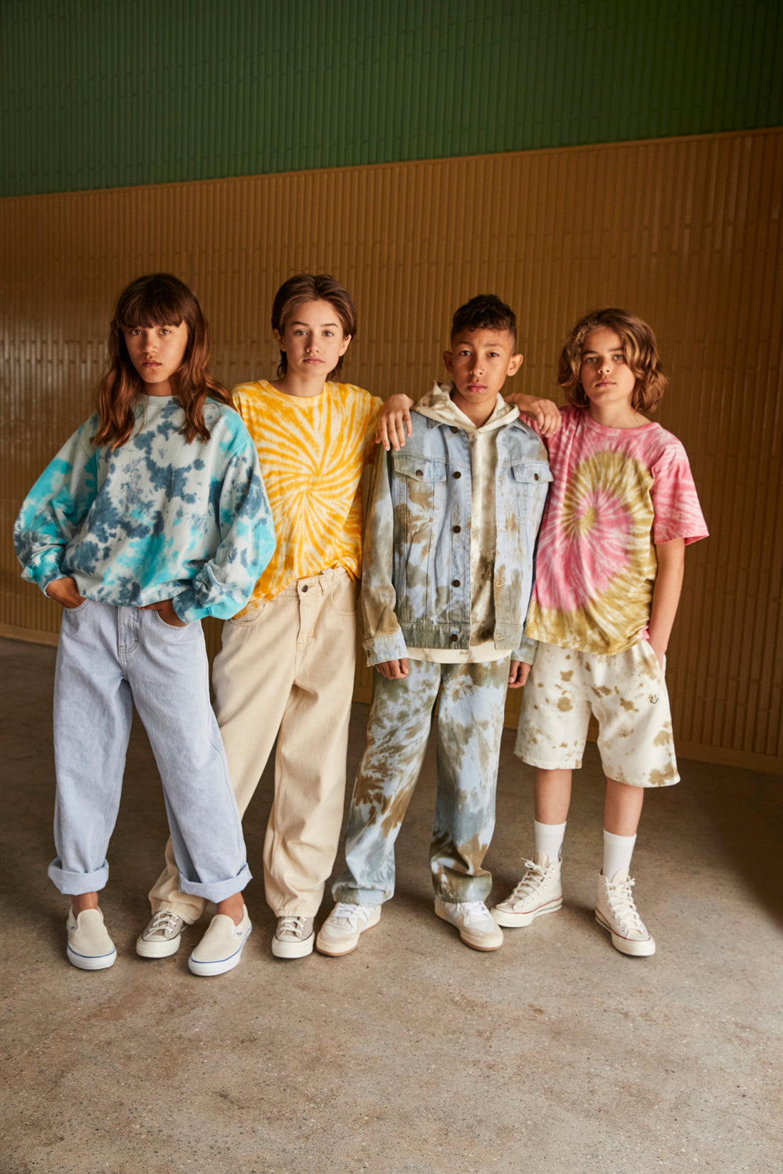 Molo Water Tie Dye Monti Sweatshirt