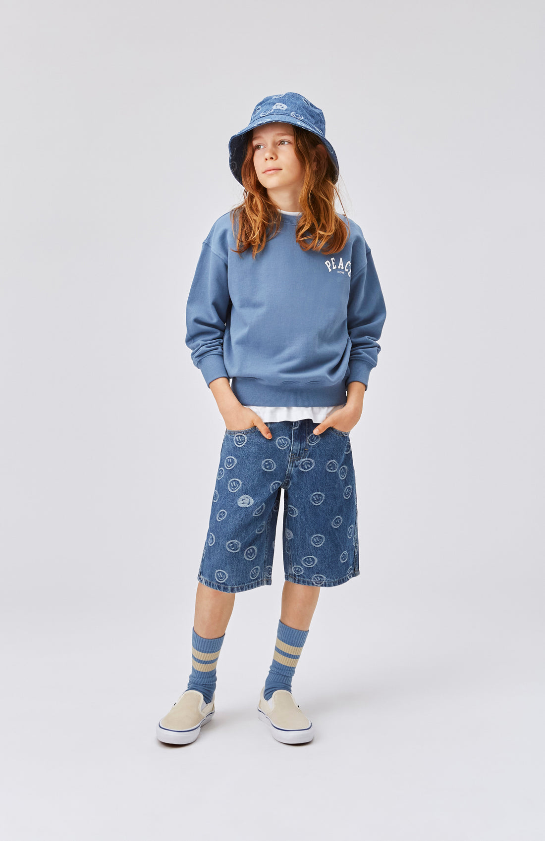 Molo Atlas Blue Memphis Sweatshirt