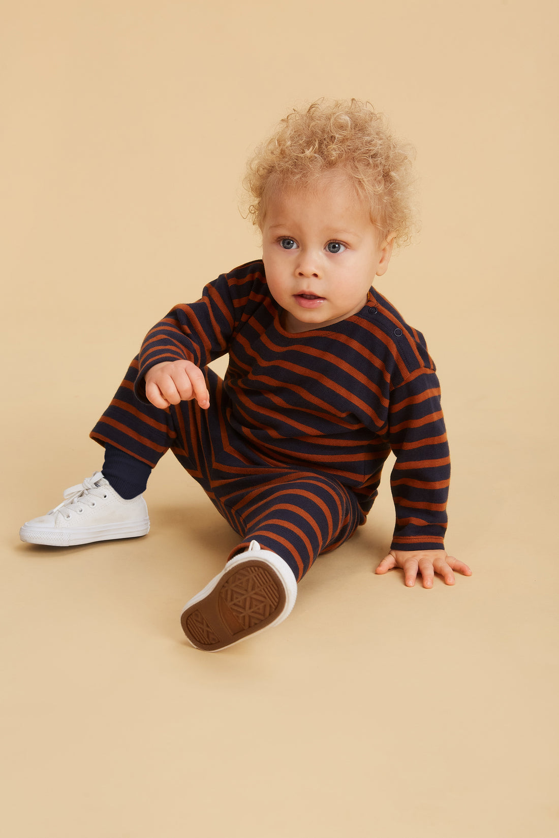 Molo Blue Brown Edarko Tee
