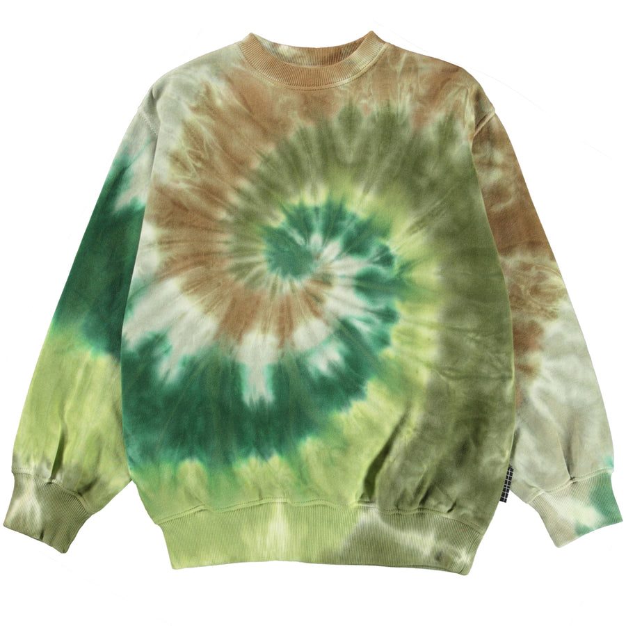 Molo Green Swirl Monti Sweatshirt
