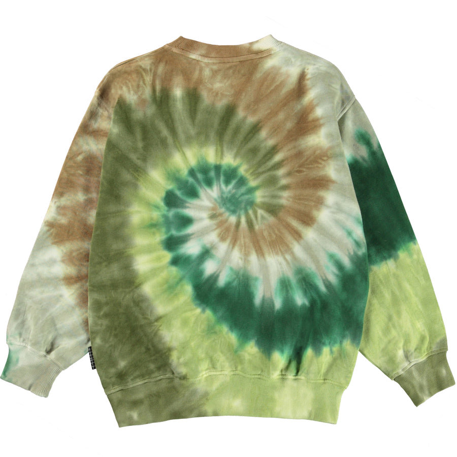 Molo Green Swirl Monti Sweatshirt