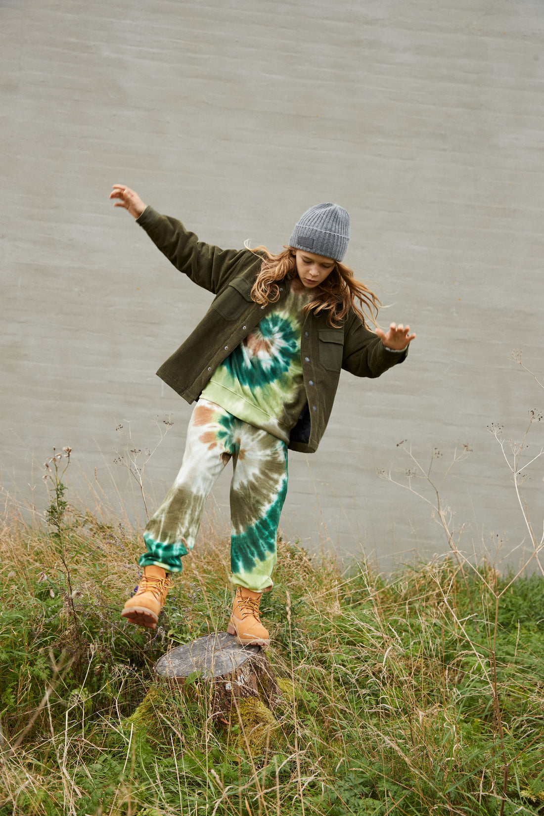 Molo Green Swirl Monti Sweatshirt