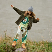 Molo Green Swirl Monti Sweatshirt