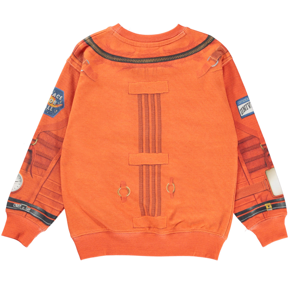 Molo Orange Astro Memphis Sweatshirt