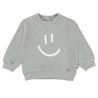 Molo Grey Melange Disc Sweatshirt