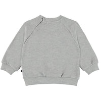 Molo Grey Melange Disc Sweatshirt