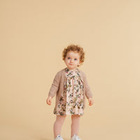Molo Oatmeal Melange Georgette Cardigan