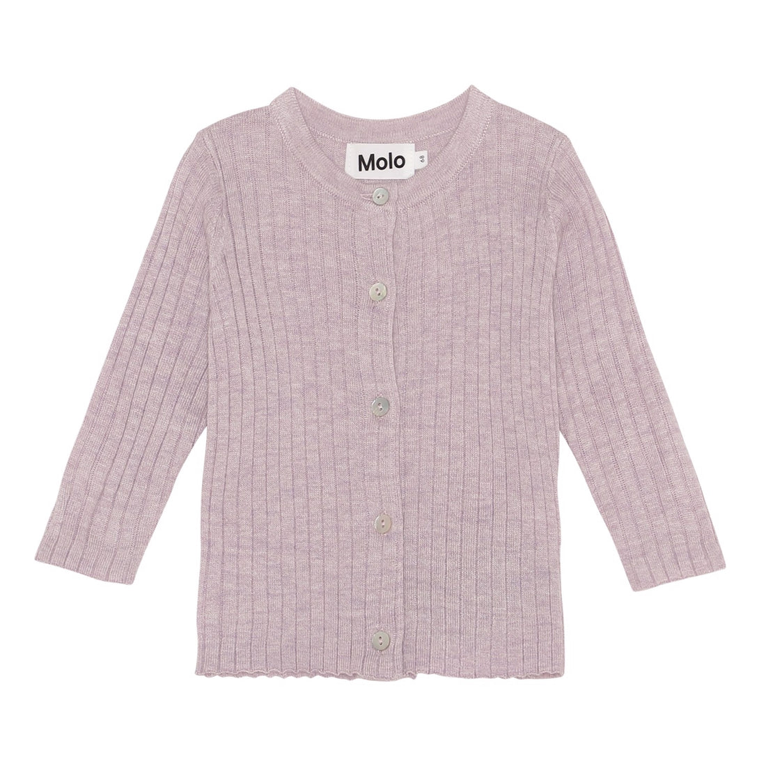 Molo Frozen Lilac Georgette Cardigan