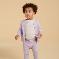 Molo Frozen Lilac Georgette Cardigan