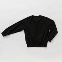 Hey kid Rugged Seam Sweatshirt- Black