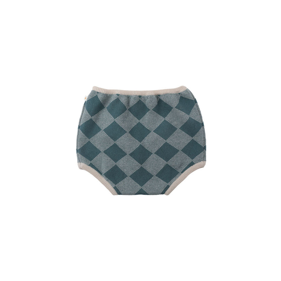 Bene Bene  Light Blue Argyle Knit Bloomers