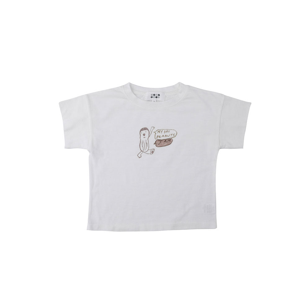 Bene Bene  Ivory Peanut Jam Tee