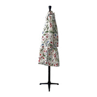 Lemoniez Flower Print Ruffled Hem Tango Dress