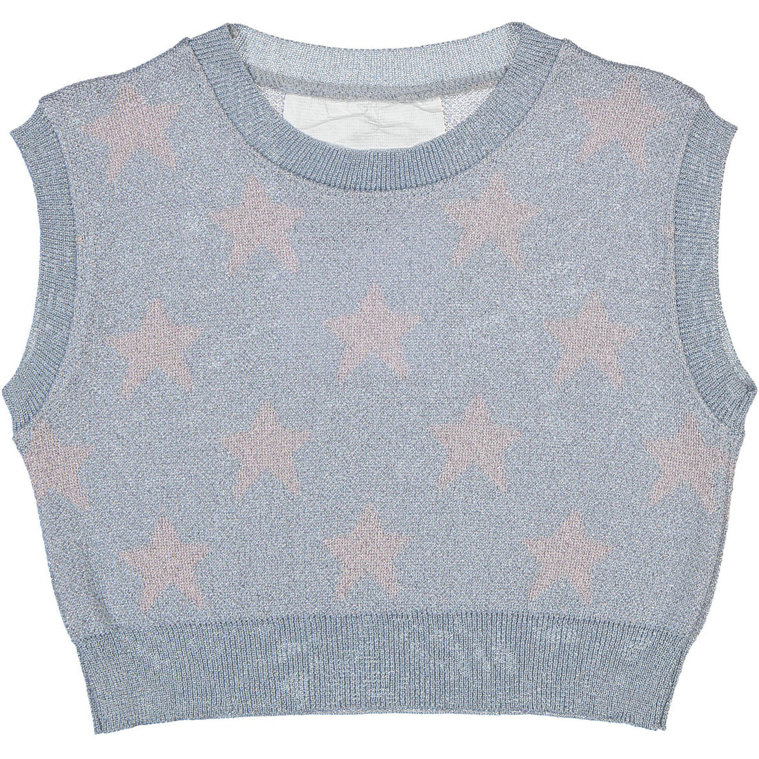 Caroline Bosmans Star Insanity Jaquard Knitted Vest - Ladida