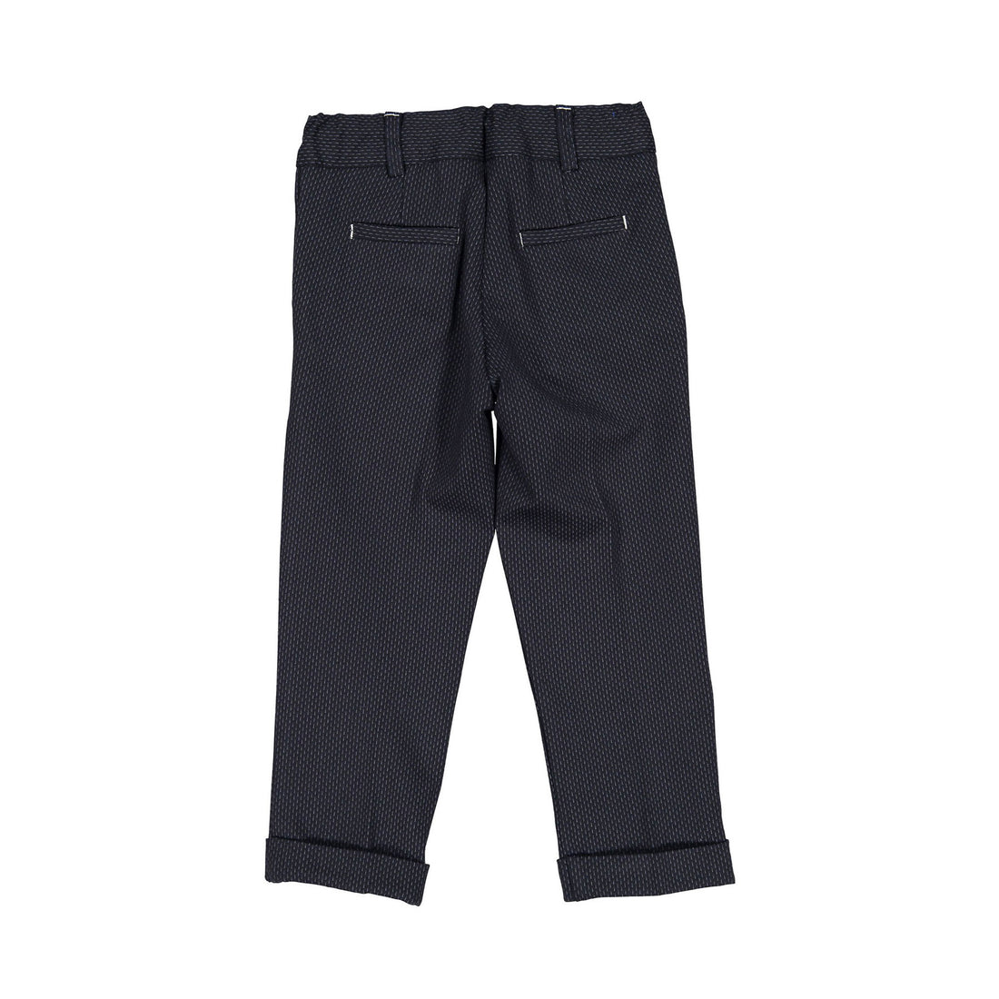 Manuelle Frank Navy Grey Print Pants