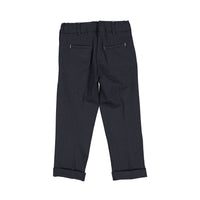 Manuelle Frank Navy Grey Print Pants