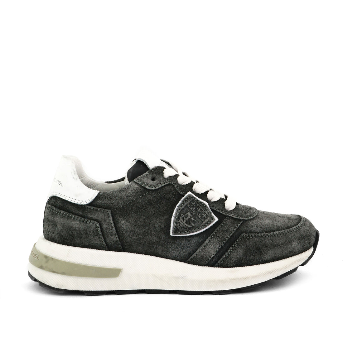 Philippe Model Dark Grey/White Washed Sneakers
