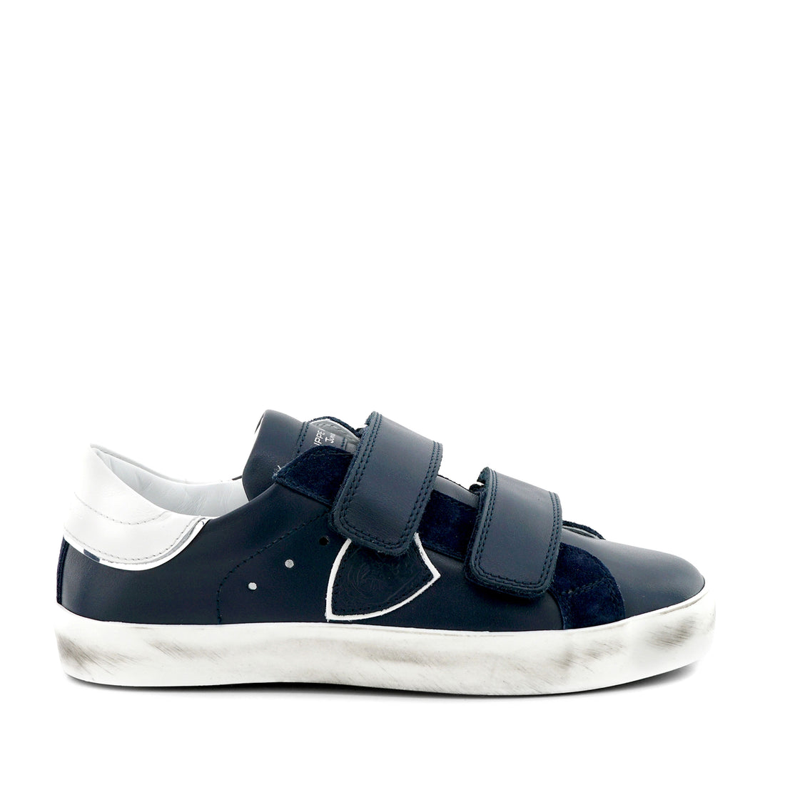 Philippe Model Navy/White/Silver Sports Mix Sneakers