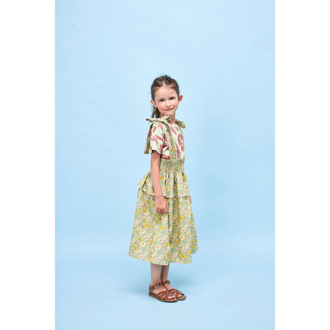 Paade Mode Yellow Ties Bella Dress