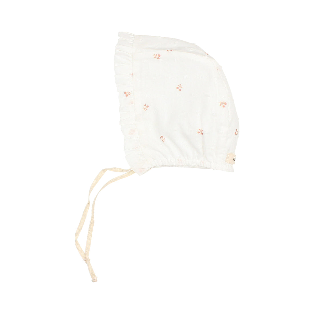 Buho Ecru NB Cherry Bonnet