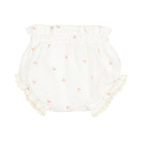 Buho Ecru NB Cherry Bloomers