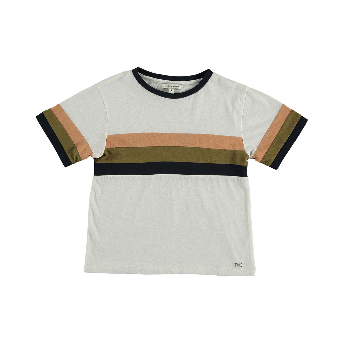 The New Society Striped Dadou Tee