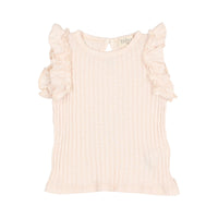 Buho Rose Baby Rib Ruffle Tee