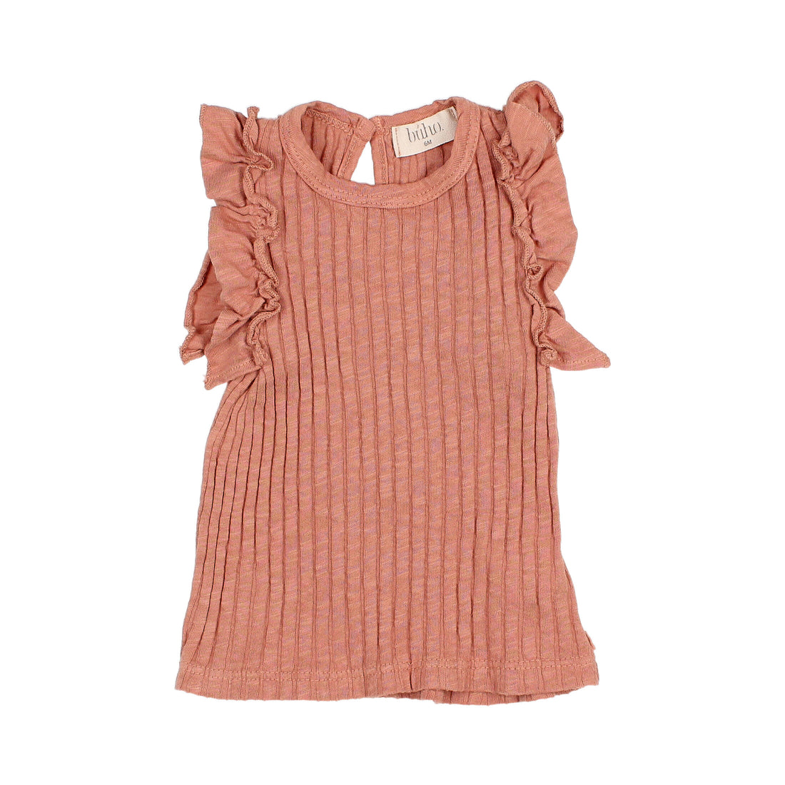 Buho Siena Baby Rib Ruffle Tee