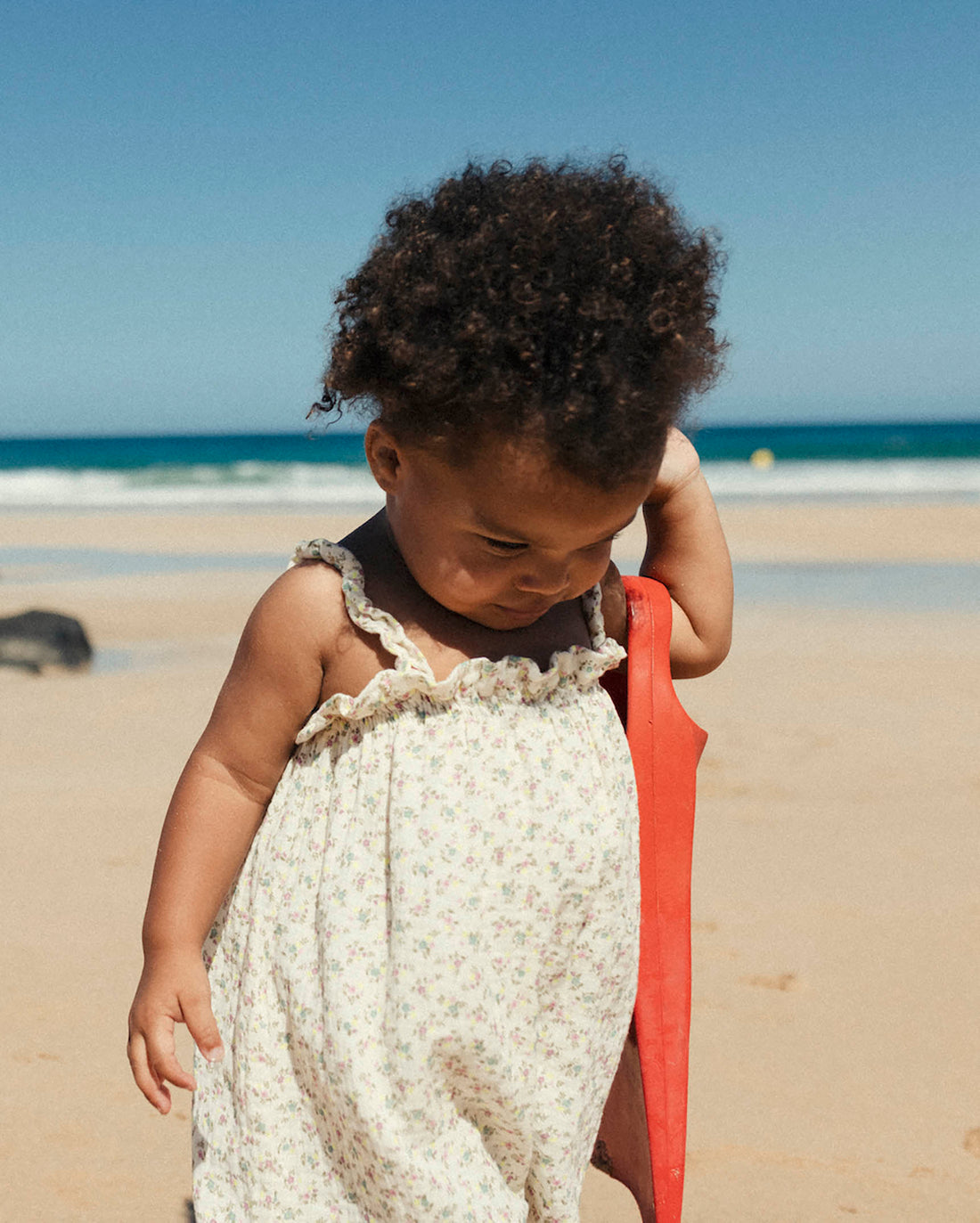 Buho Ecru Baby Prevence Dungaree