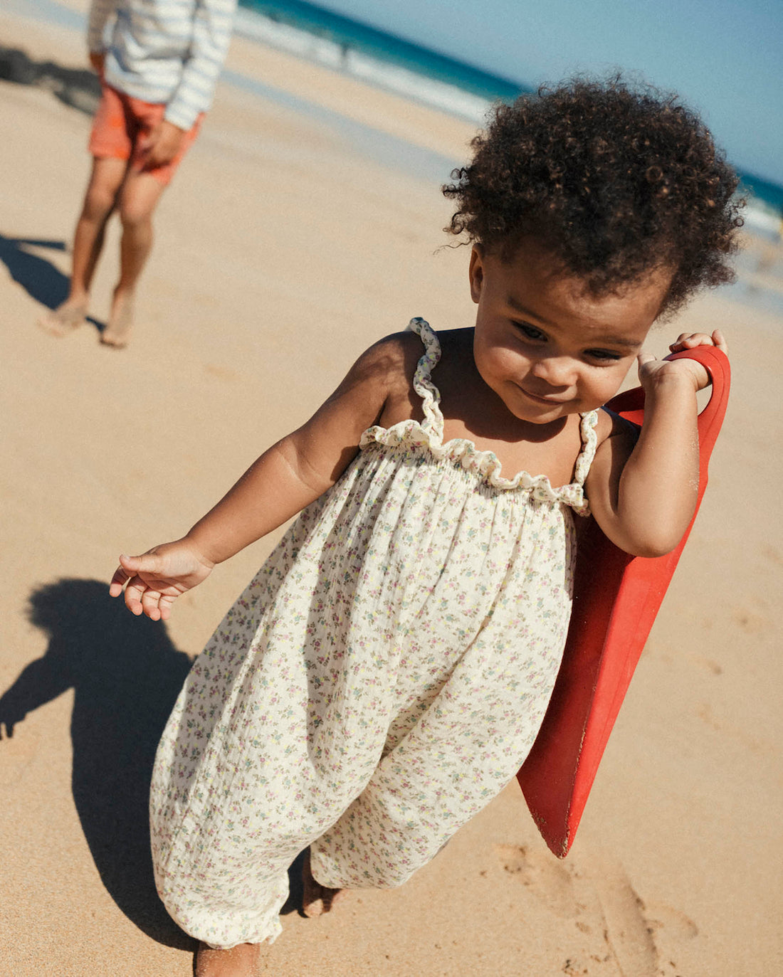 Buho Ecru Baby Prevence Dungaree