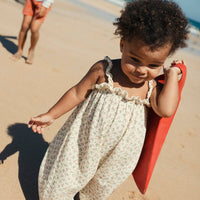 Buho Ecru Baby Prevence Dungaree
