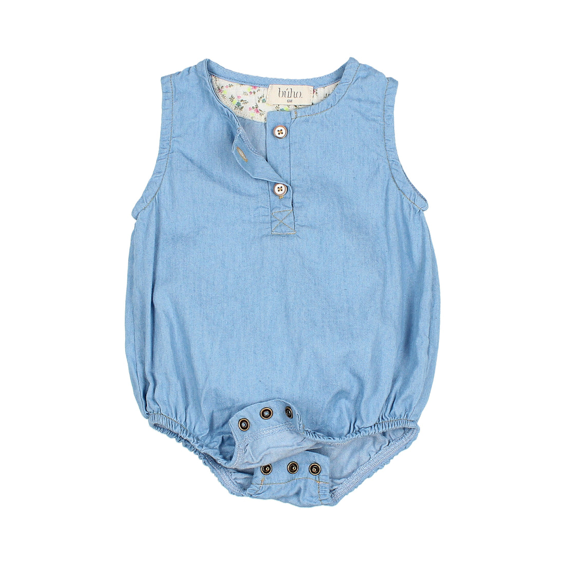 Buho Denim Baby Romper