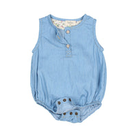 Buho Denim Baby Romper