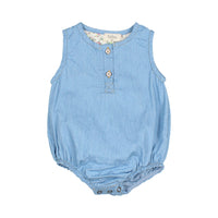 Buho Denim Baby Romper
