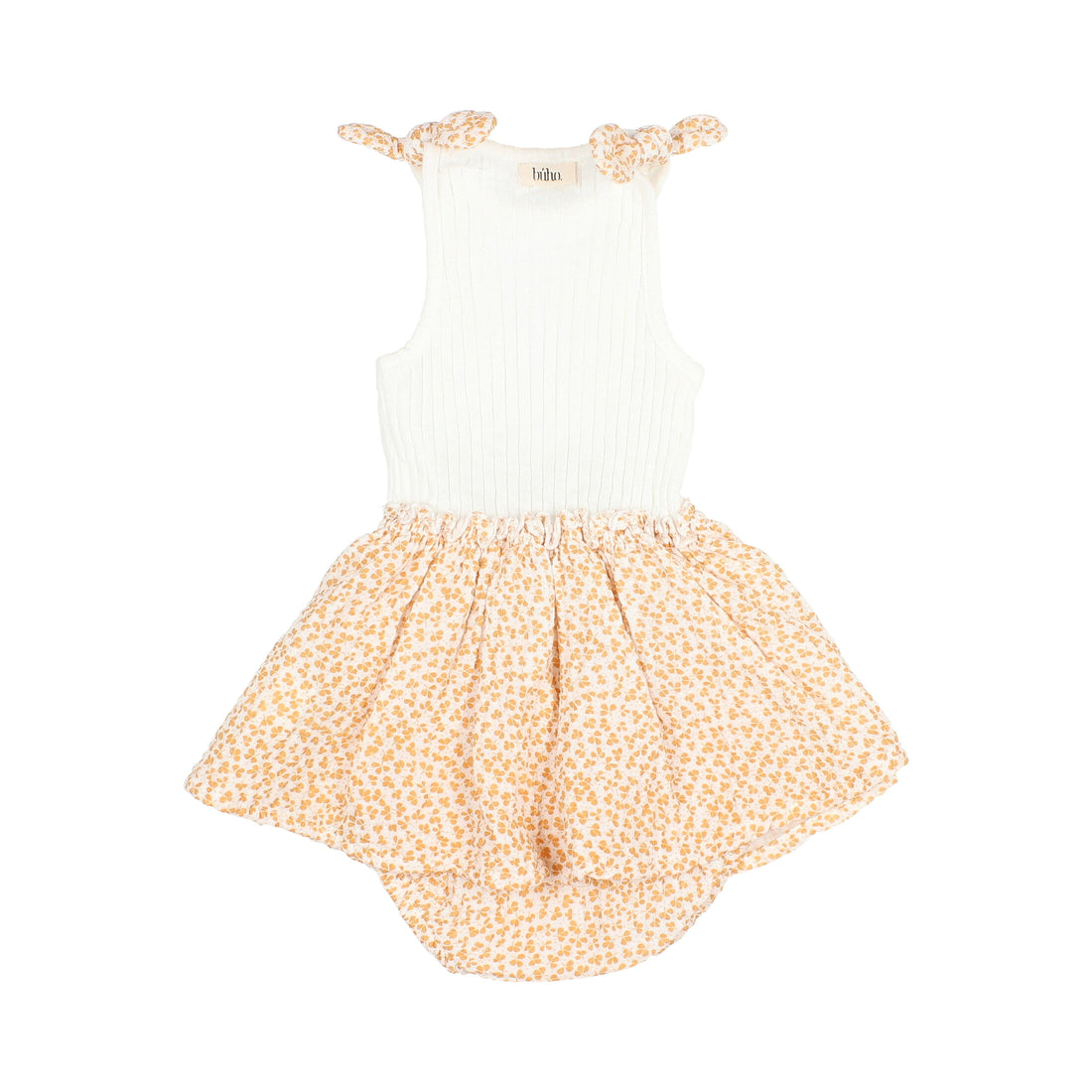 Buho Caramel Baby Clover Combi Dress
