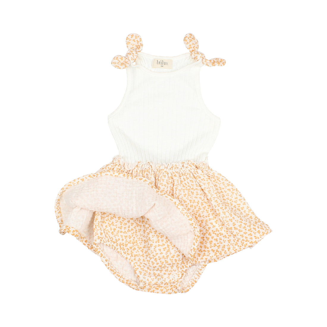 Buho Caramel Baby Clover Combi Dress